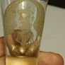 Rare Georgian etched toasting glass Image 6