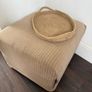 Reupholstered footstool Image 3