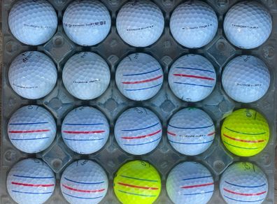 20 used Callaway Chrome Soft/Tour grade B golf balls