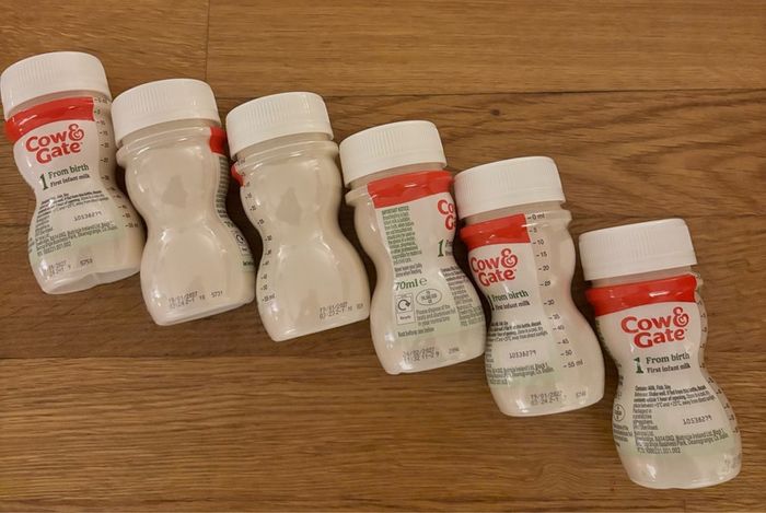 6x cow and gate 70ml formula (Use By Jan 27)