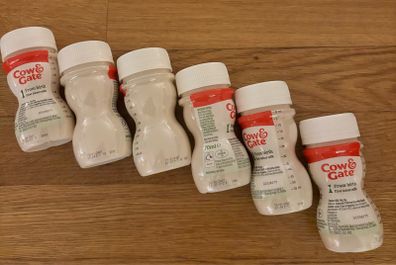 6x cow and gate 70ml formula (Use By Jan 27)