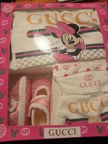 Gucci girl baby set