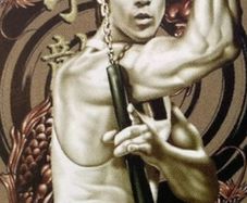 Vtg License Bruce Lee Poster