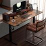 Electric Standing Desk 110x60cm, Height Adjustable Desk with Memory Handset Image 2