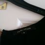 River Island Black Top with Bow - Size 8 Image 5