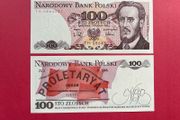 Poland  100 Zlotych 1988 Pick 143f  ( Uncirculated )