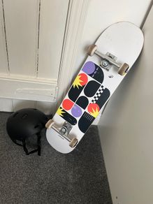 skateboard + Helmet decathlon