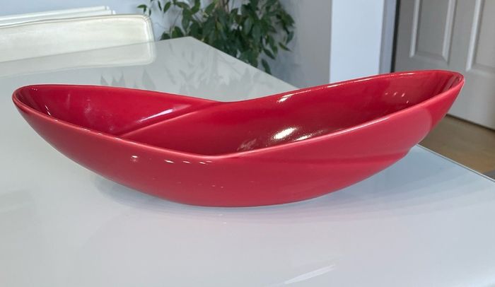 M&S Red Decorative Bowl