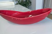 M&amp;S Red Decorative Bowl