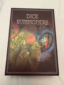 Dice Summoners Board Game - Card and Dice Strategy Game for 2 Players