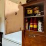 50'60' Vintage Kitchenette partial restored cupboard pantry Image 2