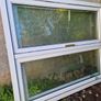 French doors, matching pair of munster joinery double glazed PVC doors, In good condition, no cracks or damage,  will clean up a treat, comes Locks and keys - Dimensions 1800x2100 Image 2
