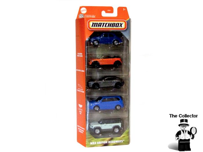 Matchbox Mattel Mbx British Roadways 5 Pack Assortment Brand New Sealed