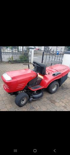 ride on lawnmower