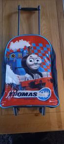 Thomas the Tank Engine Navy Luggage Bag (with wheels)