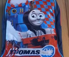 Thomas the Tank Engine Navy Luggage Bag (with wheels)