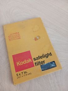 Kodak darkroom safelight filter