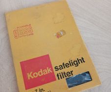 Kodak darkroom safelight filter