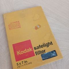 Kodak darkroom safelight filter