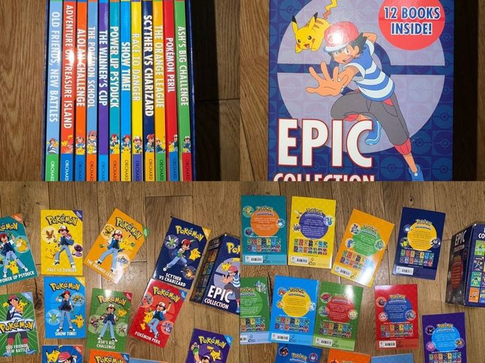 Pokemon Epic Collection 12 book set.