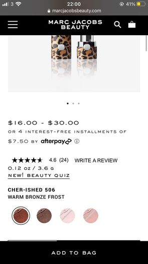 Marc Jacobs Le Marc lip frost - Cher-ished