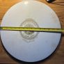Rare Antique Irish large ironstone beam scale plate Image 3