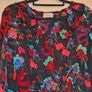 Gorgeous long sleeve floral plus dragon print midi dress Image 2