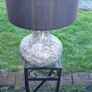 lamp and Cast iron stand Image 2