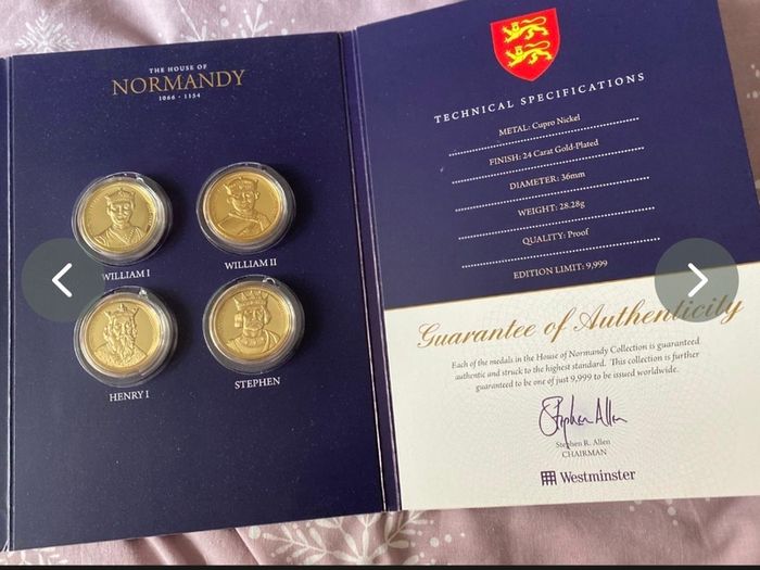Westminster British Monarchy Commemorative Collection
