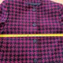 Debbie vintage wool pink black hundstooth jacket blazer size M 12 ,  Ireland Image 4