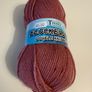 5 balls of blush pink yarn wool Image 5