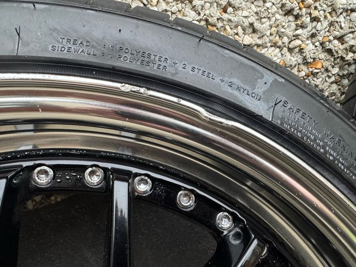 18 inch SSR Professor MS1 split wheels.