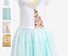 Billieblush Mermaid dress age 10
