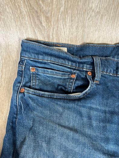 Levis 502 Jeans Mens Blue W38 L34 Premium Big E