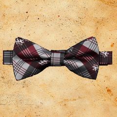 Red Tiger Clip Bowtie