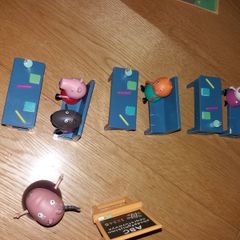 Peppa pig school set