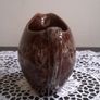Retro 1070's Kernewek Brown Drip Glaze Small Jug Image 2