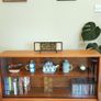 Mid Century Vintage Jentique Bookcase Display Cabinet Image 7