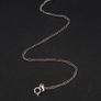 Vintage Sterling Silver Figaro Bracelet Image 10