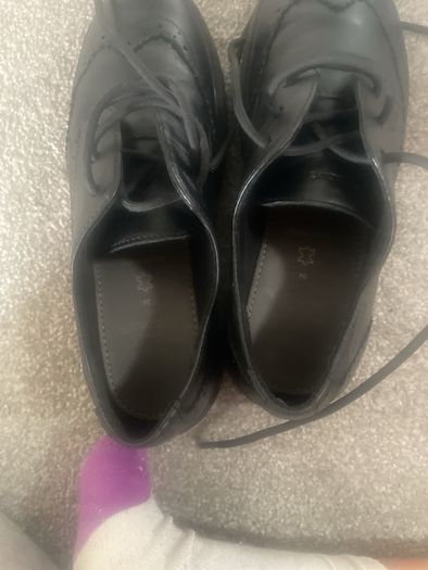 black school shoes