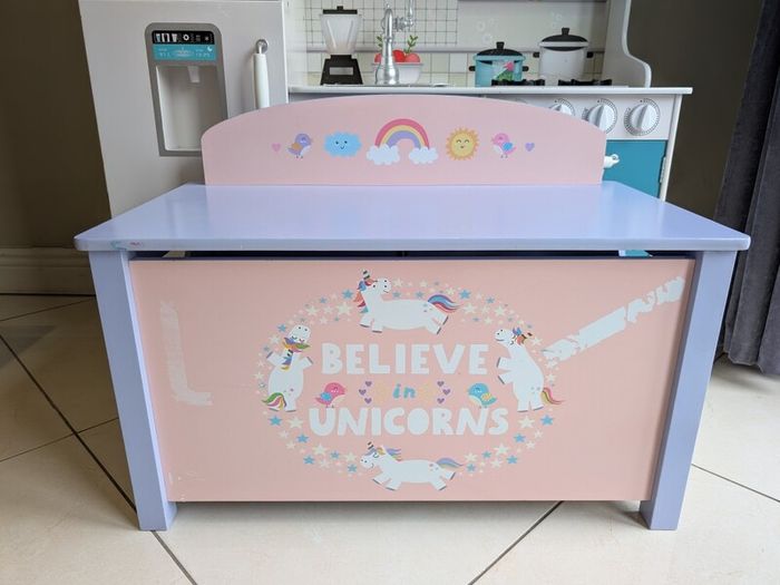 Kids Kitchen and Toy Storage Chest