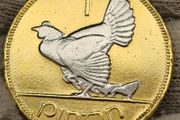 Ireland Gold Plated 1935 1d Penny