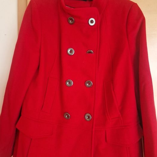 Red coat size 18