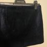 ZARA Collection Navy Blue Velvet Mini Skirt Size S! Image 3