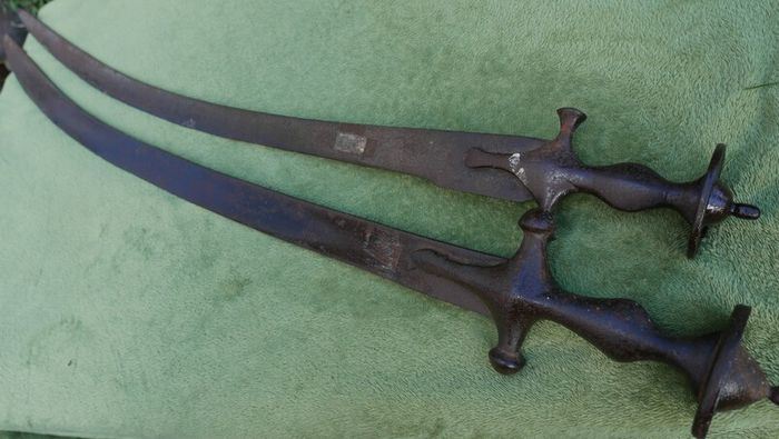 1800 Antique TULWAR SHAMSHIR Vintage Swords Handmade Period Old Rare Collectible (360 each)