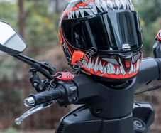 helmet combination lock