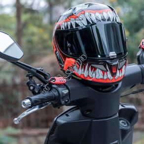 helmet combination lock