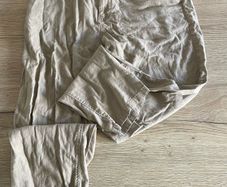 Tan linen trousers mens