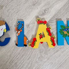 Wooden letters - CIAN