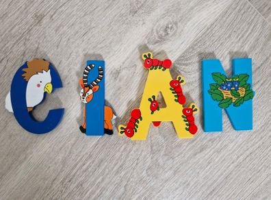 Wooden letters - CIAN